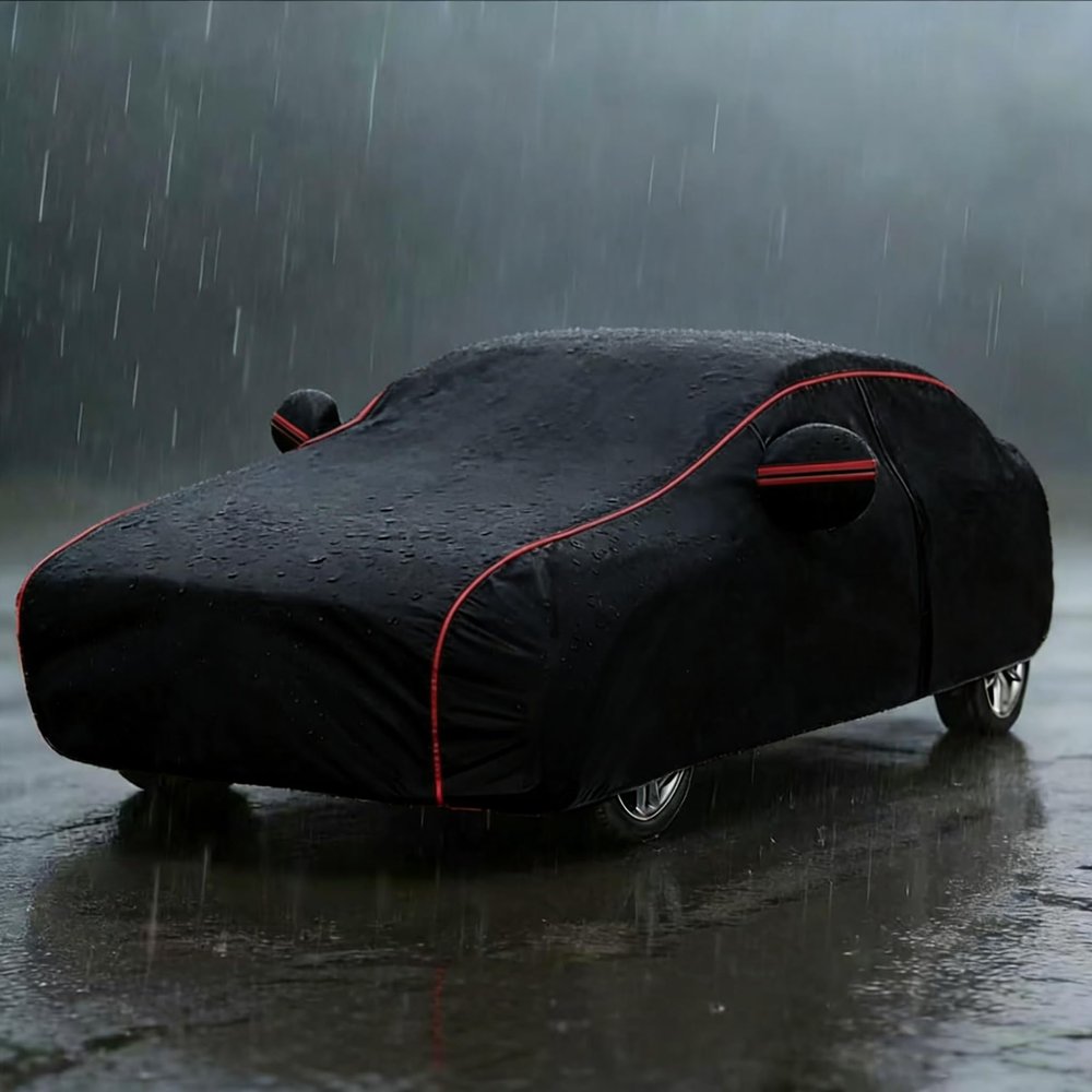 Waterproof Car Cover for Land-Rover Range-Rover 2001-2026,Car Cover Waterproof All Weather, Outdoor Waterproof Car Covers,Sunproof Rain, Snow,Dust,with Side Zipper