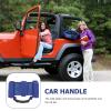 Yardwe Portable Car Grab Handles Roll Bar Grip Handles for Off-Road Vehicle Interior Roof Cage Replacement Convenient Support for Off-Road and Elderly Passengers view 3
