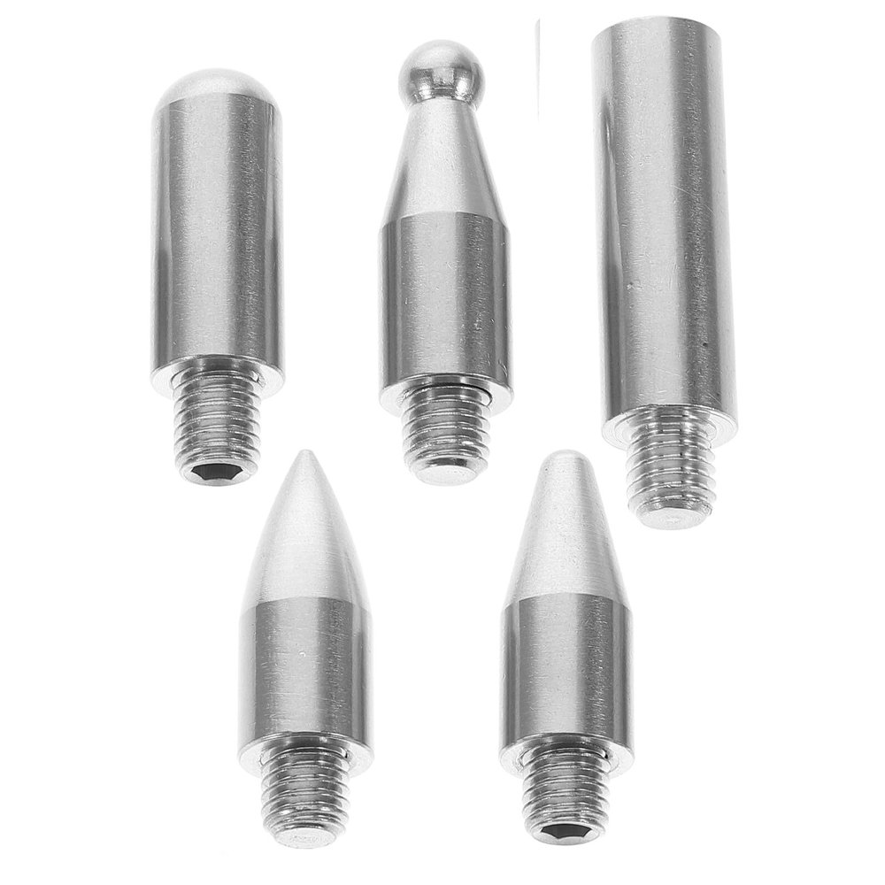 GLSTOY Paintless Dent Removal Hook Tips and Stainless Steel Lever Bar Set Auto Body Repair Tools for DIY and Professional Use with Replaceable Dent Puller Heads