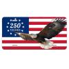 250th Anniversary USA Front License Plate,12x6in Aluminum 250 Anniversary Personalized License Plate,America 250th Birthday Merchandise,4th of July Gifts (Style-6) view 1