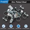 Eoppen 14-16mm Fuel Injection Hose Clamps, 9/16 Inch-5/8 Inch Fuel Injection Gas Line Hose Clamps for Diesel Petrol Pipe view 4