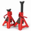 BIG RED 12 Ton Steel Jack Stands with Lock Adjustable Height to 28.15'',Heavy Duty Steel Car Jack Stands Fit for Cars, SUVs, and Most Automobiles, Red, 2 Pack view 1