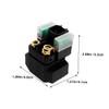SOPOTUTU Starter Solenoid Relay 2pcs for Yfm250 350 400 450 660 ATV Quad Winch Switch Replacement Winch Control Relay Compatible with Motorcycle view 2