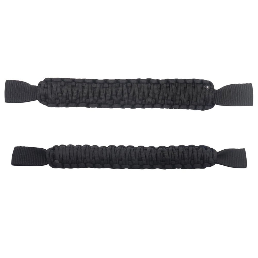 CHILDWEET Heavy Duty Headrest Grab Handles 2pcs Set Black Car Handle Grab for Jk Compatible with Land Cruiser Fj for Off-Road Vehicles