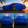 All Weather Full Car Cover for Smart Roadster Coupe 2003-2006 Exterior Car Accessories Waterproof Garage for Dust Sun Snow Rain Protection Indoor Outdoor + Zipper view 2