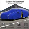 All Weather Full Car Cover for Smart Roadster Coupe 2003-2006 Exterior Car Accessories Waterproof Garage for Dust Sun Snow Rain Protection Indoor Outdoor + Zipper view 4