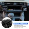 auovo Center Console Button Covers Compatible with Toyota RAV4 2026 Accessories Center Console Mode Select Switch ABS Interior for 2026 RAV4 2PCS(Black) view 3