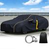 All Weather Full Car Cover for Skoda Octavia 2017-2020 Exterior Car Accessories Waterproof Garage for Dust Sun Snow Rain Protection Indoor Outdoor + Zipper view 1