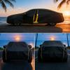 All Weather Full Car Cover for Skoda Octavia 2017-2020 Exterior Car Accessories Waterproof Garage for Dust Sun Snow Rain Protection Indoor Outdoor + Zipper view 2