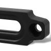 Abaodam Aluminum Winch Cable Guide 124mm Synthetic Rope Fairlead for ATV Utv Winch Mounting Plate Auto Towing Accessory Black view 3