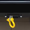 Abaodam Aluminum Winch Cable Guide 124mm Synthetic Rope Fairlead for ATV Utv Winch Mounting Plate Auto Towing Accessory Black view 4