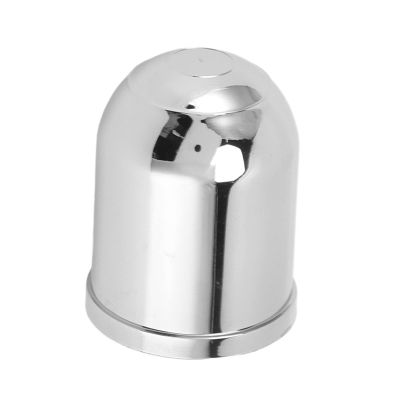Jiawu Trailer Hitch Ball Cover, Hitch Ball Protector Cap, Tow Cover with ABS Plastic Chrome Plated for RV Trailer Towing Truck 50mm 2in 1 7/8in