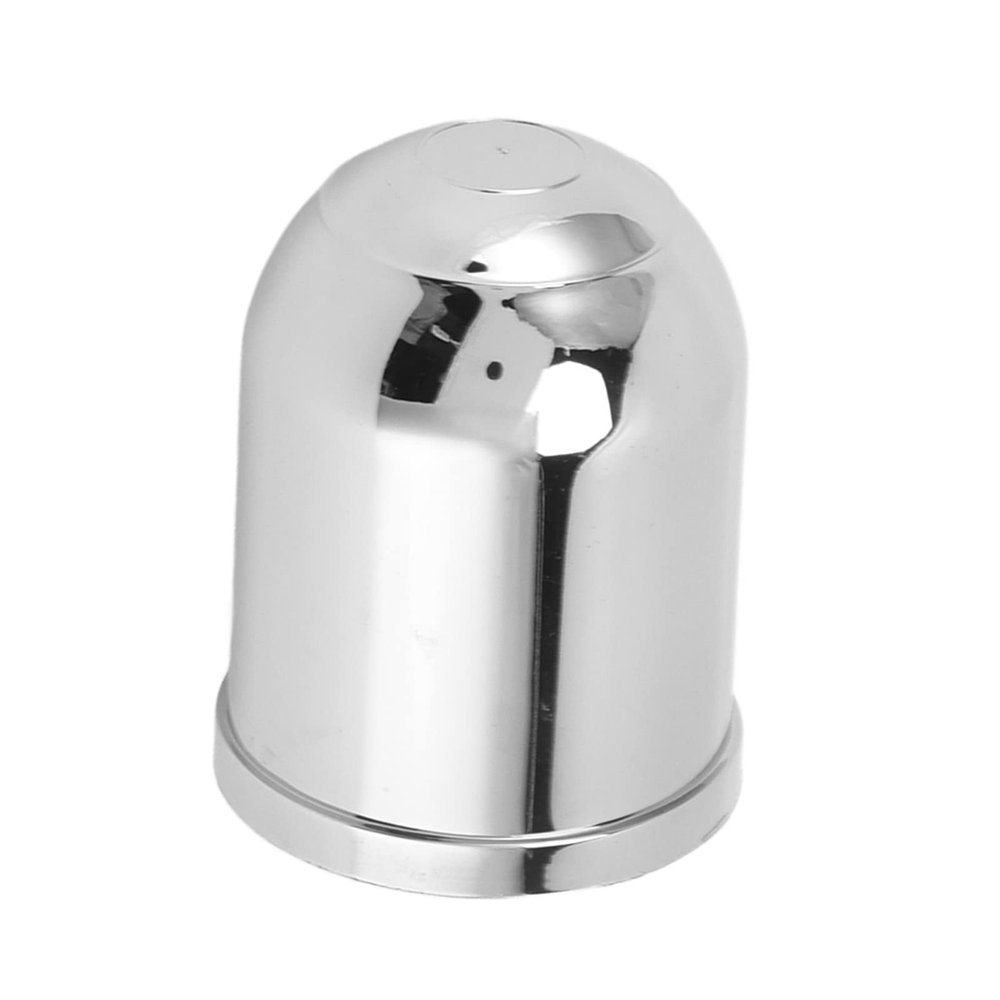 Jiawu Trailer Hitch Ball Cover, Hitch Ball Protector Cap, Tow Cover with ABS Plastic Chrome Plated for RV Trailer Towing Truck 50mm 2in 1 7/8in