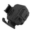 Fabater Motorcycle Phone Mount, Shock Absorbing Rear View Mirror Phone Mount, Motorbike Holder with Triple Stabilization Lock and Shock Absorbing Pads for 5.7 to 7.2 Inch Smartphones (Black) view 4