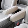 JDDRY Car Front Seat Armrest Covers Leather,Car Armrest Protectors,Auto Arm Rest Cover Replacement,Universal for MPV/SUV/Truck(Beige,2PC) view 1
