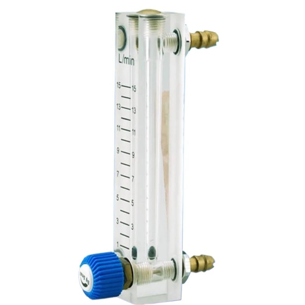 LZQ-6 3/5/10/20 L/Min Air Oxygen Gas Flow Meter Sensor Flowmeter Caudalimetro Counter Indicator O2 Oxigen Gas Meter(LZQ-6 1-10L)