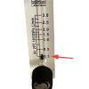 LZQ-6 3/5/10/20 L/Min Air Oxygen Gas Flow Meter Sensor Flowmeter Caudalimetro Counter Indicator O2 Oxigen Gas Meter(LZQ-6 1-10L) view 2