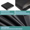 Roof Tent Cover for RV Travel Trailers 420D Oxford Fabric Cover with Protective Storage Bag Roof Tent Camper Cover for Car Camping Black 143x120x28 cm view 4