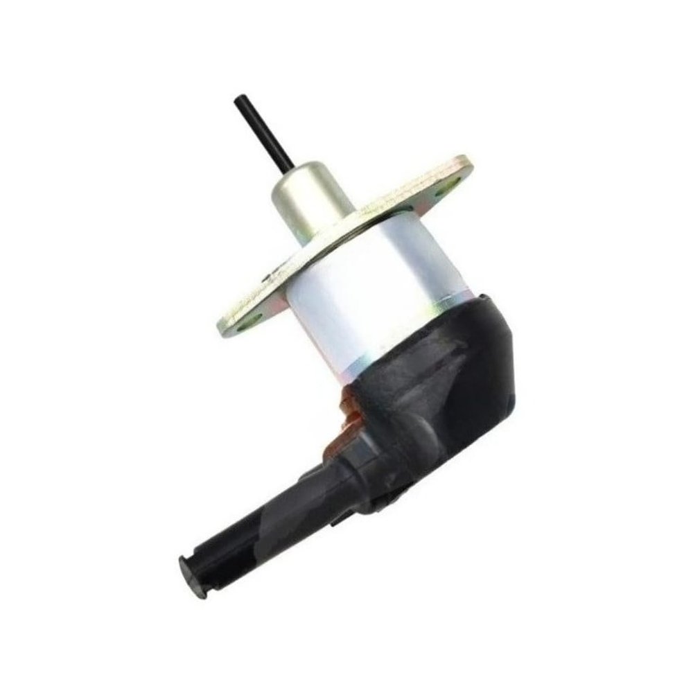 Stop Solenoid Valve, Compatible with Caterpillar/Cat E307E 908H2, Compatible with Kubota V3300, 12V 387-9886 3879886 1G77260012 1G77260012, Solenoid Valve for Excavator (1G77260012)