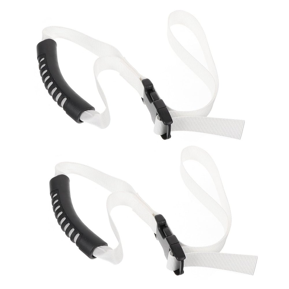 RUNROTOO 2pcs Elderly Car Assist Handles Non-Slip Portable Car Door Grab Handles for Seniors Vehicle Support Aid for Safe Entry and Exit