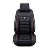 BPOOBP Standard 5 Seats Car Seat Covers Fit for Hyunda#i Equus/Genesis/loniqEV/Hybrid Vehicles Front&Rear Seat Protector Waterproof Leather Seat CushionBlack Red view 3