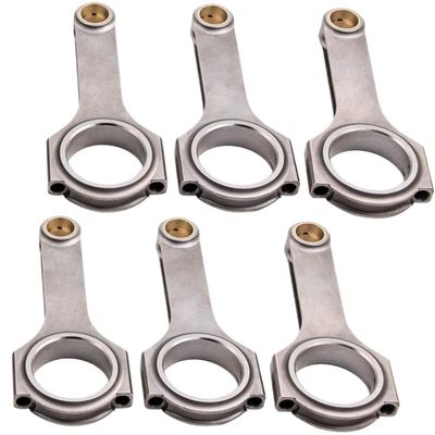 Forged Connecting Rods 125.25mm Compatible With JZA70 Mark Crown 1JZ-GTE 1JZ-GE Bielle Pleuel Piston Pin