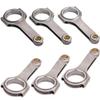 Forged Connecting Rods 125.25mm Compatible With JZA70 Mark Crown 1JZ-GTE 1JZ-GE Bielle Pleuel Piston Pin view 4