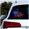 America 250 Decal - 250th Anniversary Distressed Brushstroke American Flag Car Decal, Waterproof Patriotic Vinyl Sticker for Truck Window Bumper, 6 Inch Removable No Residue Decal (Flag) view 1