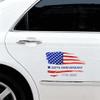 America 250 Decal - 250th Anniversary Distressed Brushstroke American Flag Car Decal, Waterproof Patriotic Vinyl Sticker for Truck Window Bumper, 6 Inch Removable No Residue Decal (Flag) view 4