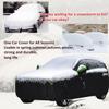 Car Cover Compatible with Hyundai Santa Fe 2001-2006, Hail Protector Full Exterior Cover Thickened All Weather, All Season, Waterproof Snowproof, Fits Hatchback, Sedan, SUV, Custom Fit Covers view 2