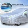 Car Cover Compatible with Nissan Quest 2011-2016, Hail Protector Full Exterior Cover Thickened All Weather, All Season, Waterproof Snowproof, Fits Hatchback, Sedan, SUV, Custom Fit Covers view 4