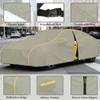 Premium Car Covers for Jaguar XKR 1996-2014 Custom Oxford 210D Car Covers Waterproof All-Weather Windproof Breathable for Automobiles + Door Zipper view 3