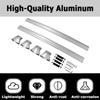 2PCS Cross Bars & 2PCS Side Roof Rail Fits for Mazda CX-9 CX9 2016-2023,Max Load 165LBS Aluminum,Rooftop Cargo Carrier(Silver) view 4