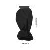 MAGICLULU Car Windshield Ice Scraper Glove Black Handheld Snow Scraper Mitt for Winter Snow Removal Portable Automotive Tool for Car Windows view 2
