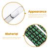 Healifty Temporary Parking Plate Car Phone Number Card Metal Alloy Vehicle Accessories Rotatable Dashboard Phone Display for Parking Use view 3