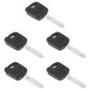 eMagTech 5pcs Car Flat Replacement Key Shell No Chip H72 H74 H75 H8 Compatible with Ford Compatible with Lincoln view 1