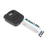 eMagTech 5pcs Car Flat Replacement Key Shell No Chip H72 H74 H75 H8 Compatible with Ford Compatible with Lincoln view 4