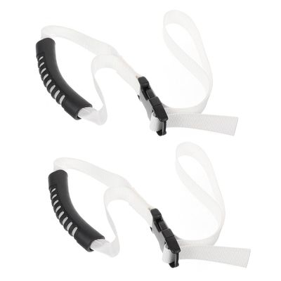 ROMISBABA 2pcs Portable Car Door Assist Handle for Elderly Non-Slip Grip Vehicle Support Handle for Seniors Easy Standing Aid for Disabled and Handicap