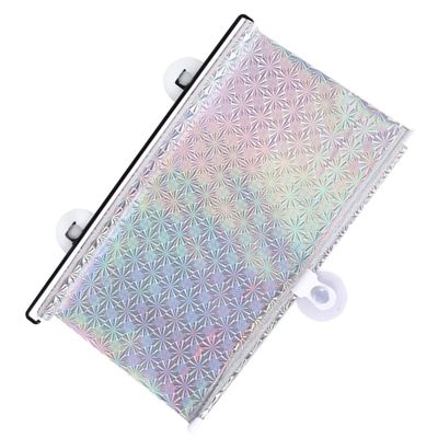 AMUSLESUR Car Side Window Sun Shade 40x125cm, Automatic Retractable Vehicle Window Sunshade Curtain with UV Protection Mesh for Car Interior Cooling and Glare Reduction