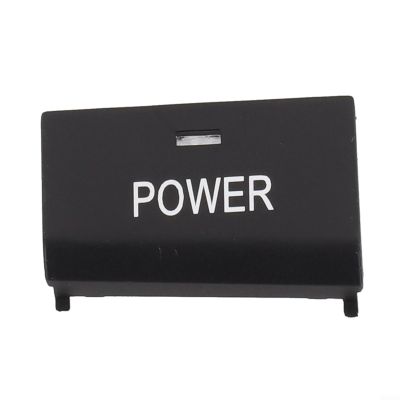 Wrenmor Center Console Power Switch Button Cap For BMW E90 E92 E93 2005-2012, Direct Replacement Interior Control Trim, Plastic Material
