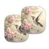 YMPUDXFI Hummingbird Floral Car Windshield Sun Shade 2 Piece Animal Hummingbird Print Car Accessories Foldable Front Window Sunshade Cover Automotive Sun Blocker Visor Protector view 3