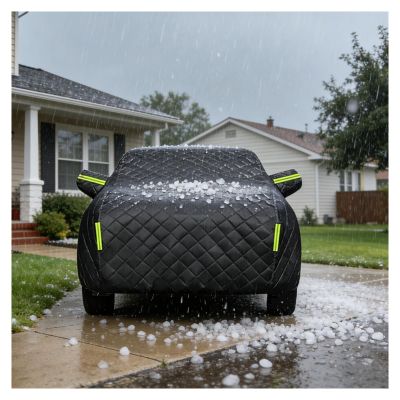 Anti-Hail Car Cover for GMC Terrain 2005-presentHail Protector Car Cover Padded Heavy Duty Waterproof Rain Sun Snow Protection