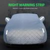 Hail Protector Car Cover Custom Fit for Mercedes Benz E-Class Sedan E300 E350 E400 E450 2006-2024, 5 Layers Thicken Hail Padded Car Cover, with Door Zipper Reflective Strip, Dust Protection view 4
