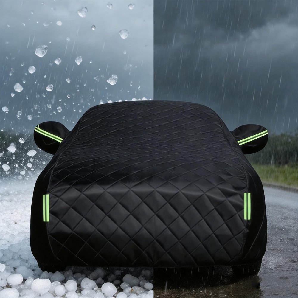 RHHAXYQ Outdoor Car Cover Waterproof for R-ver Range R-ver Sport SVR 2015-2023, Thick Material Custom Designed 2025 Dustproof Anti-Hail Car Covers r3x3s