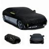 Hail Protector Car Cover for Ford Ranger Super Cab (2019-2023),Half Car Cover Hail Blanket for Truck,5 Layers Thicken Hail-Padded Covers All Weather(Black) zdee4 view 1