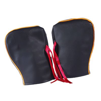 SHYYOULQE Windproof Handle Grip Gauntlets Motorcycle Handlebar Muffs Winter Handlebar Gloves Hand Protector Covers Warmer Mitts Riding Hand Covers