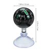 FESTFENDS Car Mount Compass Ball 38mm Mini Dashboard Automotive Suction Cup Compass for Car Truck Boat Direction Indicator Green view 2