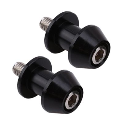 2Pcs Motorcycle Rear Stand Alkalimetal Machined Aluminum 8mm Thread Comprehensive Bike Accessory Rear Stand Adapter