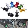 2Pcs Motorcycle Rear Stand Alkalimetal Machined Aluminum 8mm Thread Comprehensive Bike Accessory Rear Stand Adapter view 2