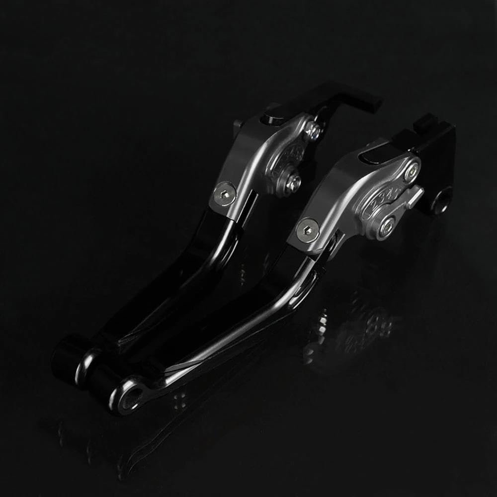 Modification Motorcycle CNC Aluminum for CRF1000L 2015-2019 Accessories Adjustable Brake Clutch Lever Handle(Gray2)